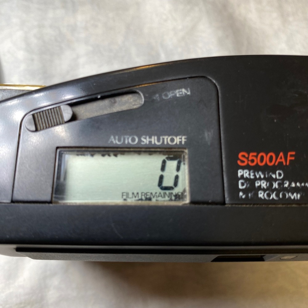 Kodak S500AF 35mm Autofocus Film Camera With Original Kodak Carrying Case - Picture 8 of 12